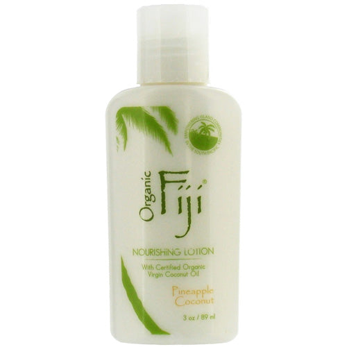 Organic Fiji Nourishing Lotion, Pineapple Coconut - 3 Oz
